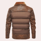 Chaqueta invierno hombre acogedora alta calidad cálida confortable materiales premium - Anselm