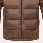 Chaqueta invierno hombre acogedora alta calidad cálida confortable materiales premium - Anselm