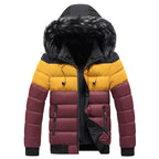 Parka térmica hombre invierno aislamiento resistente agua viento cálida diario - Kaler