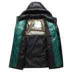 Chaqueta invierno hombre aislamiento térmico impermeable resistente cálida versátil - James