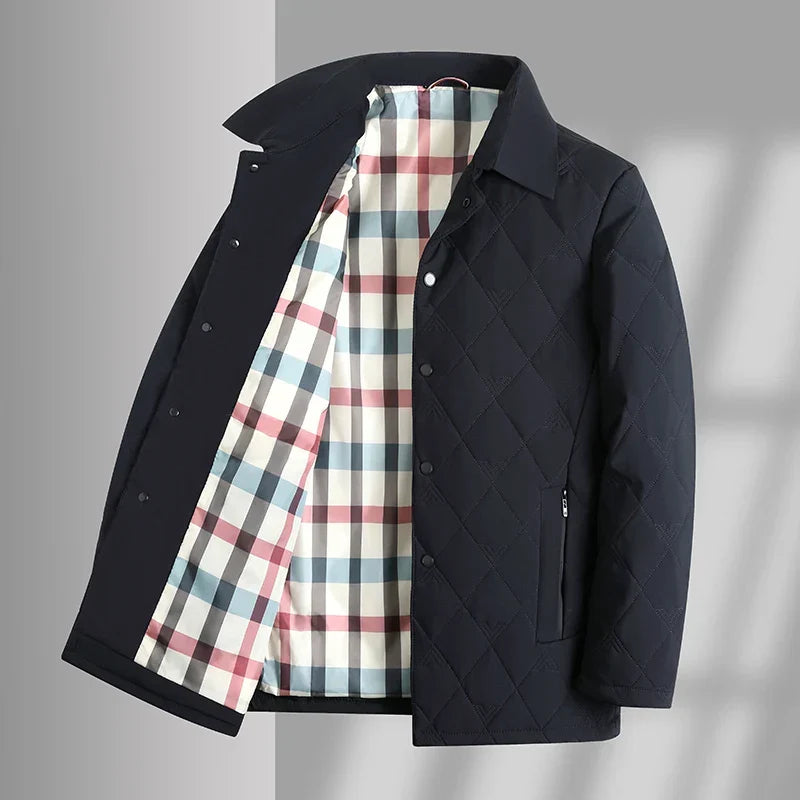 Chaqueta acolchada ligera hombre minimalista casual elegante aislamiento térmico - Napoleon
