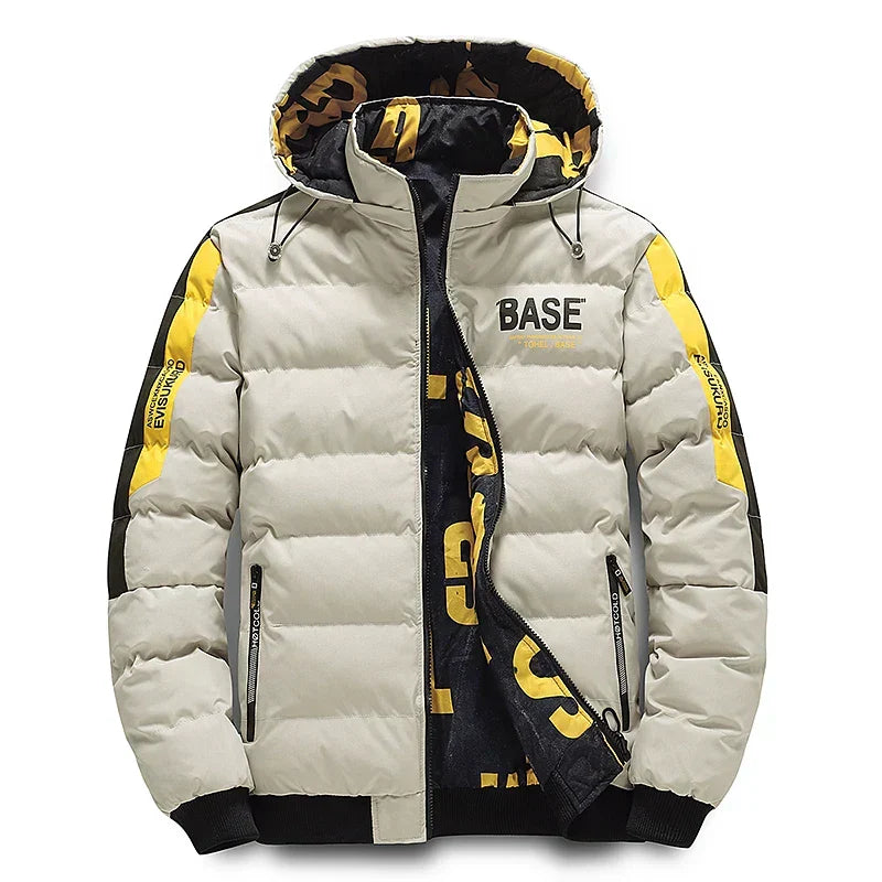 Chaqueta invierno hombre térmica impermeable resistente cálida abrigada diario - Thomas