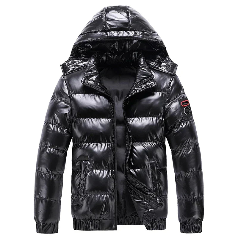 Chaqueta puffer hombre invierno impermeable acolchada térmica resistente - Kaleb