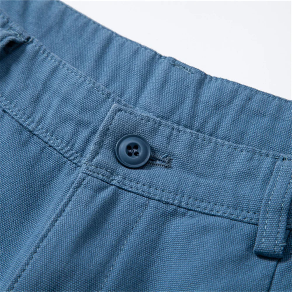 ‌Shorts casual con cierre frontal para hombre - Camden