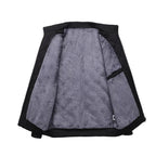 Chaqueta acolchada hombre forro polar cálida moderna confortable elegante - Aurel