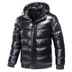 Chaqueta puffer hombre invierno impermeable acolchada térmica resistente - Kaleb