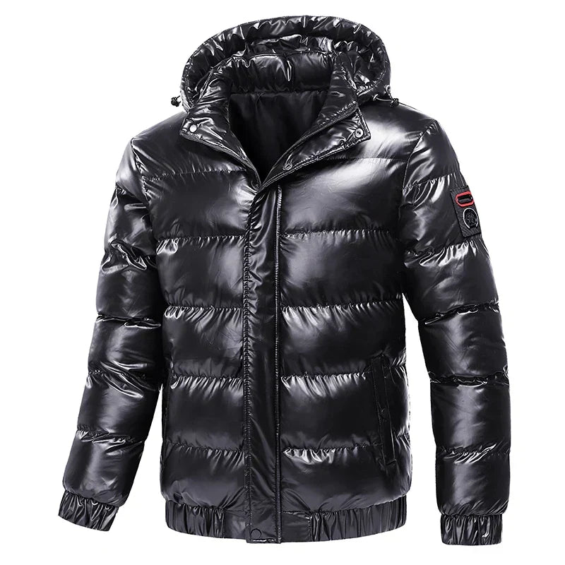 Chaqueta puffer hombre invierno impermeable acolchada térmica resistente - Kaleb