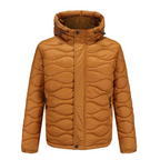 Chaqueta cortavientos hombre ligera deportiva impermeable térmica capucha - Orlando