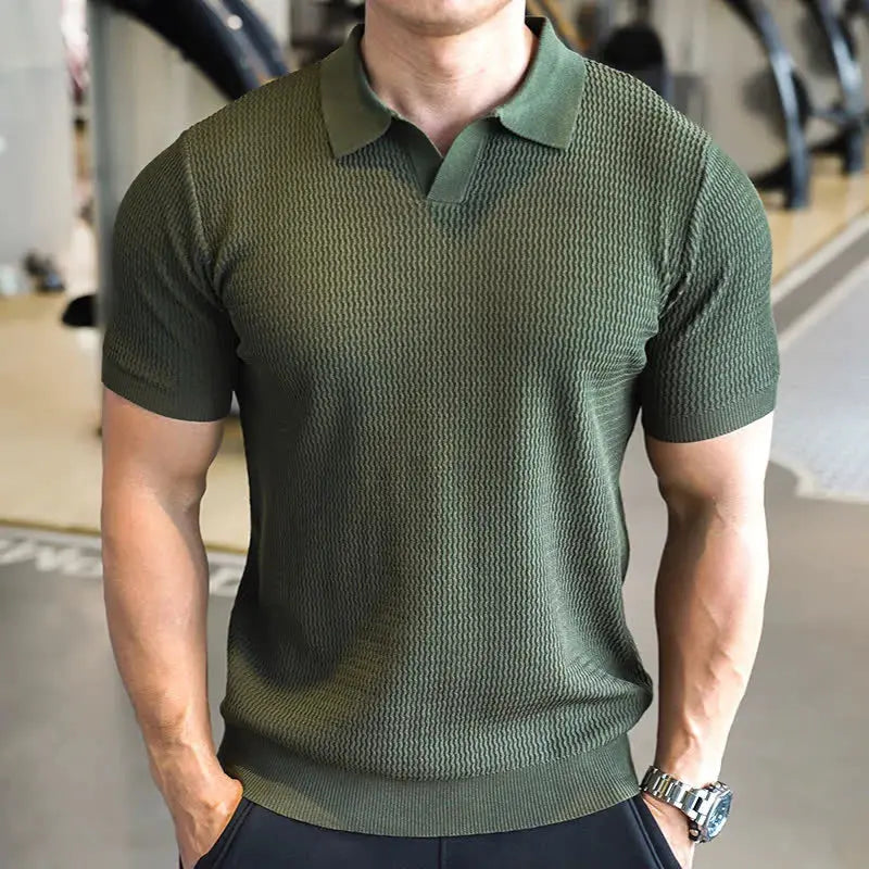 Polo para hombre ajuste slim - Yinx