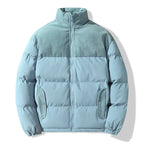 Chaqueta acolchada unisex detalles pana paneles bolsillos térmica contemporánea - Aiden
