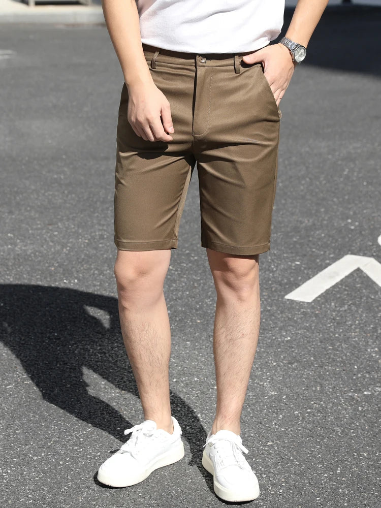 Shorts casual de corte recto para hombre - Rodrygo