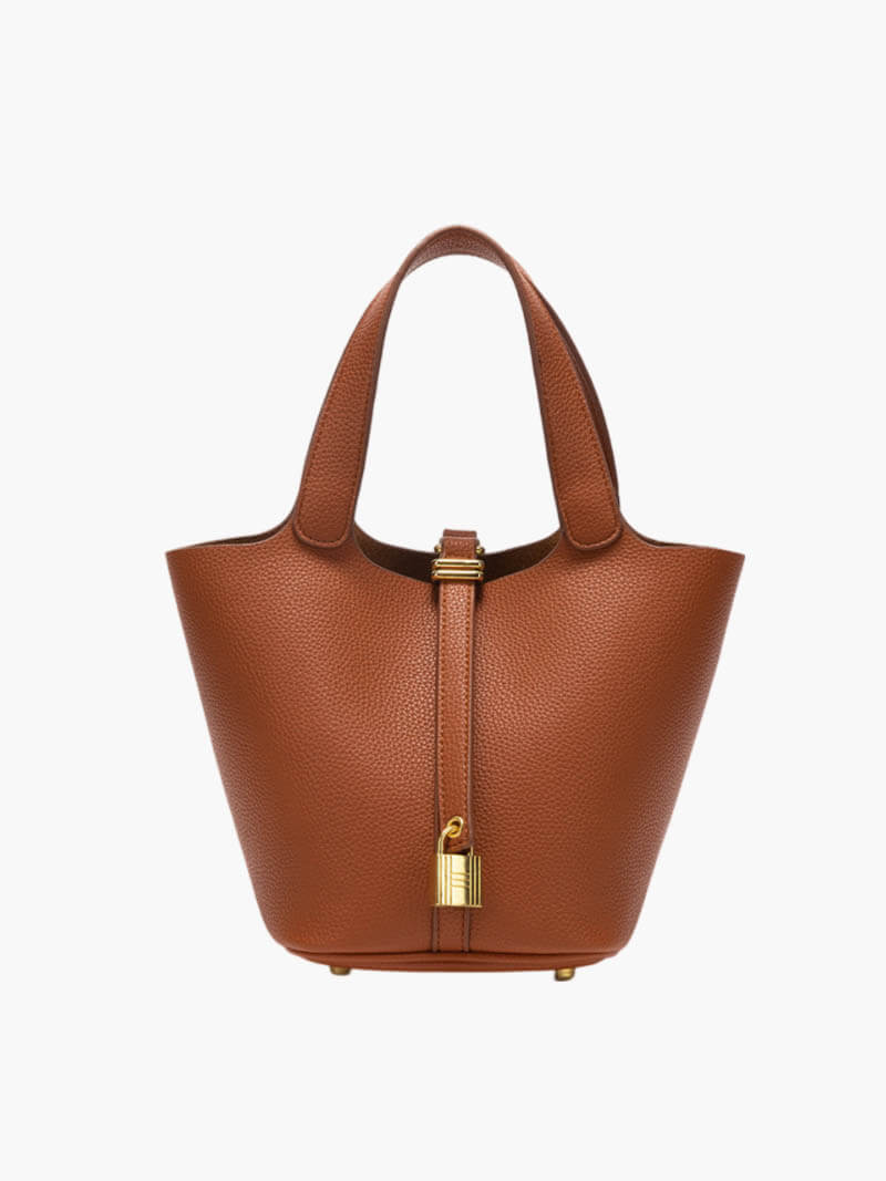 Bolso de dama tipo tote con asas cortas - Aelwen