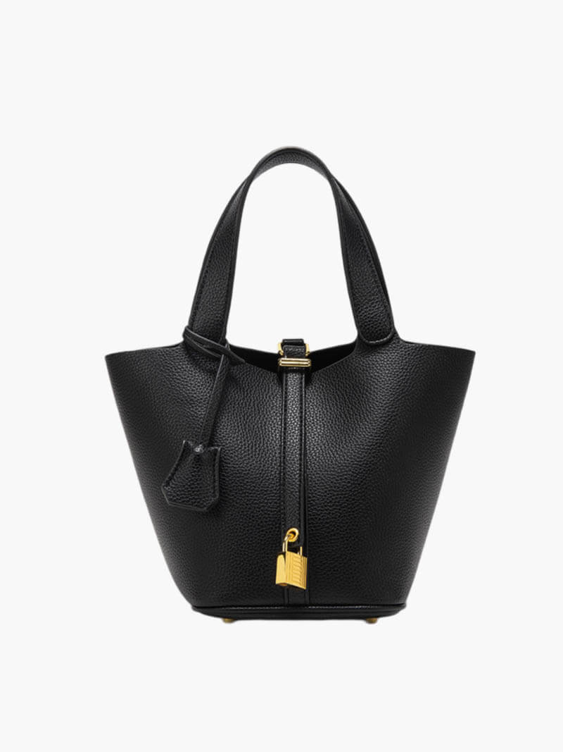 Bolso de dama tipo tote con asas cortas - Aelwen
