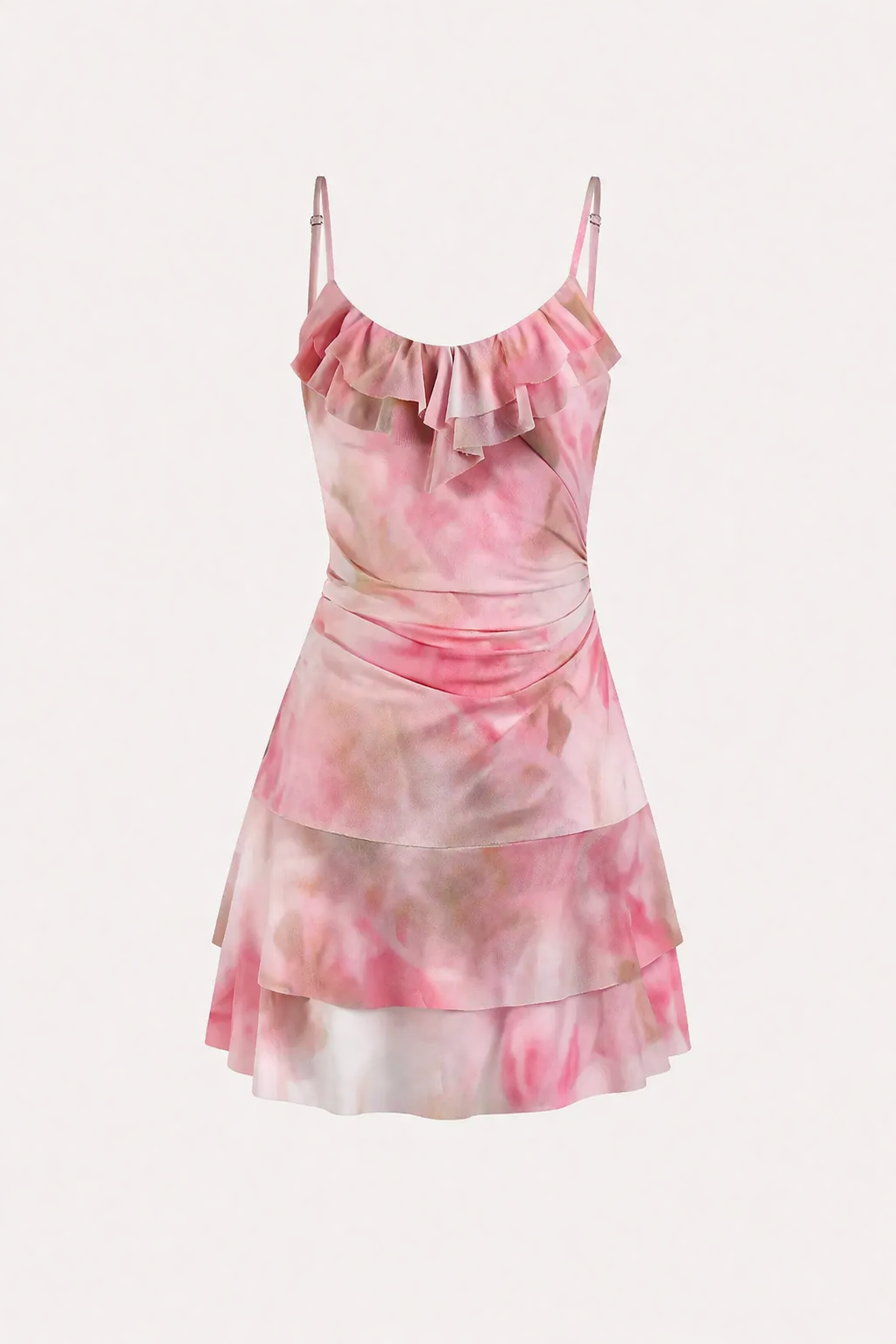 Vestido femenino de estampado acuarela - Patrizia