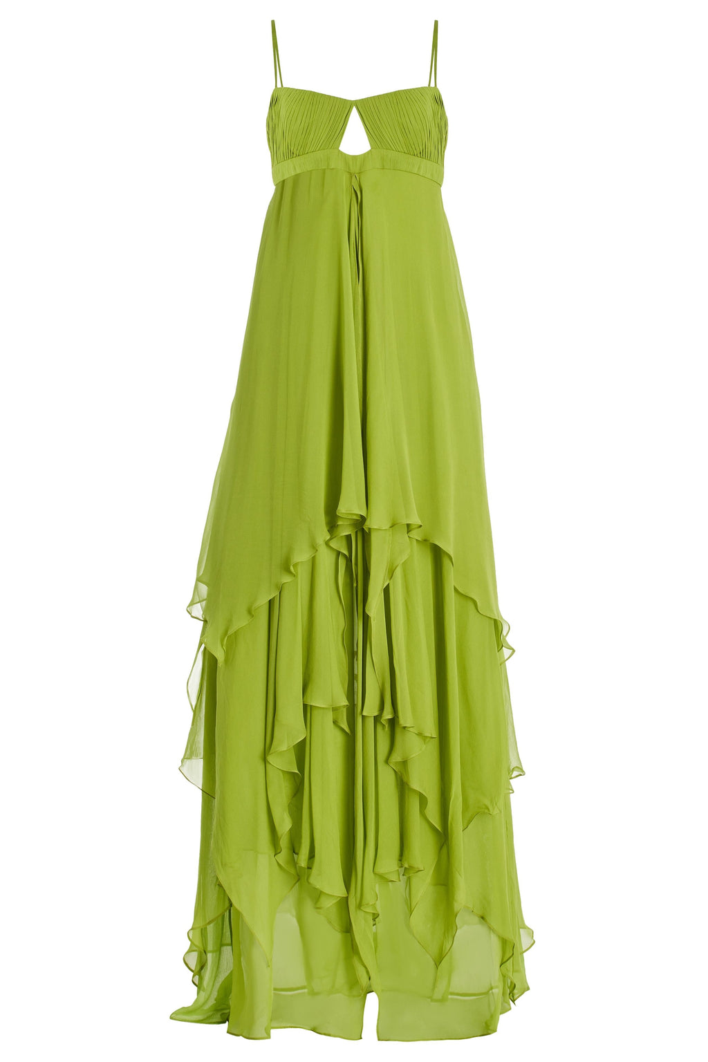 Vestido maxi con abertura frontal para mujer - Helga