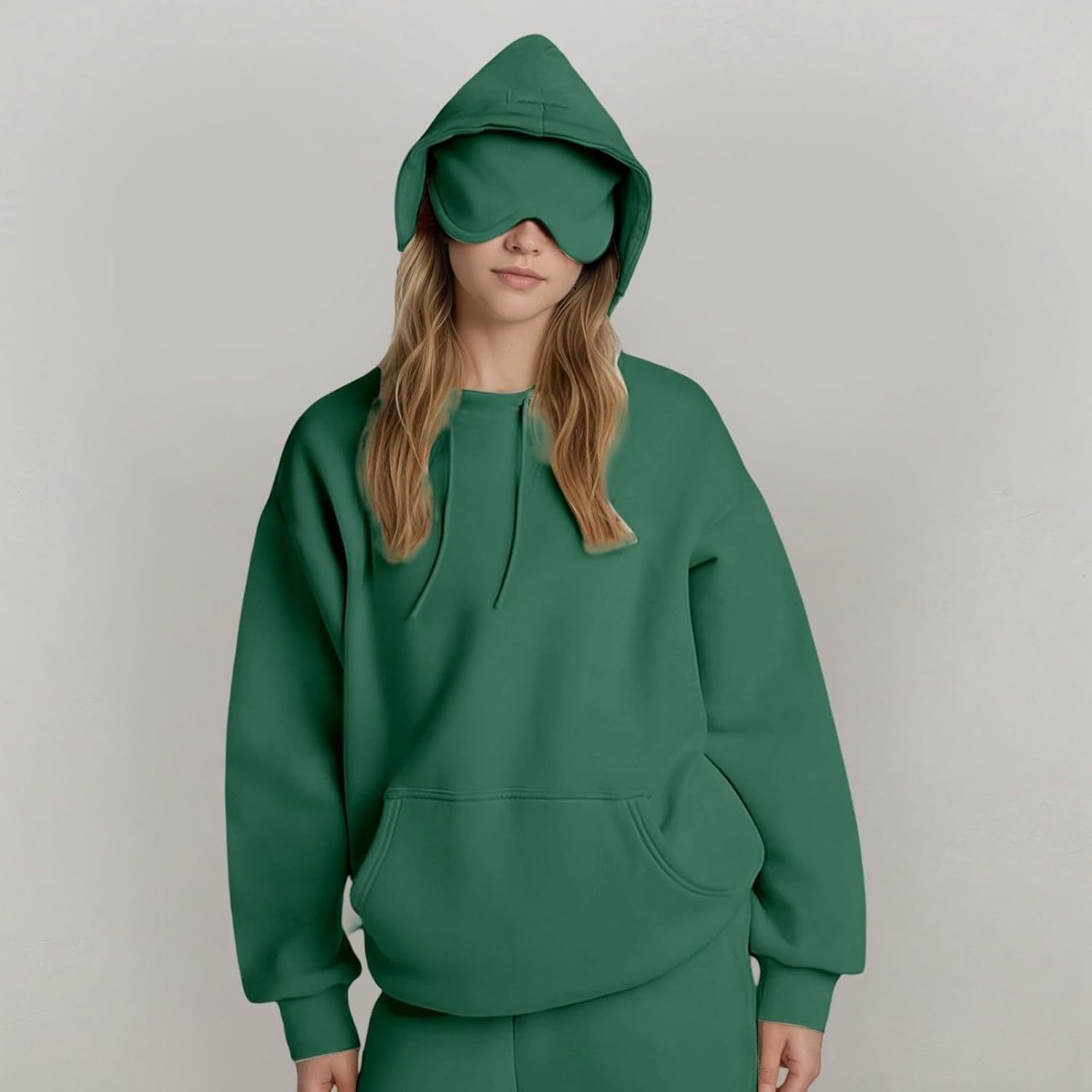 Conjunto de sudadera y jogger de corte relajado - Nina
