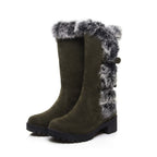 Lara - Botas de mujer ante nieve con piel y tacon bajo
