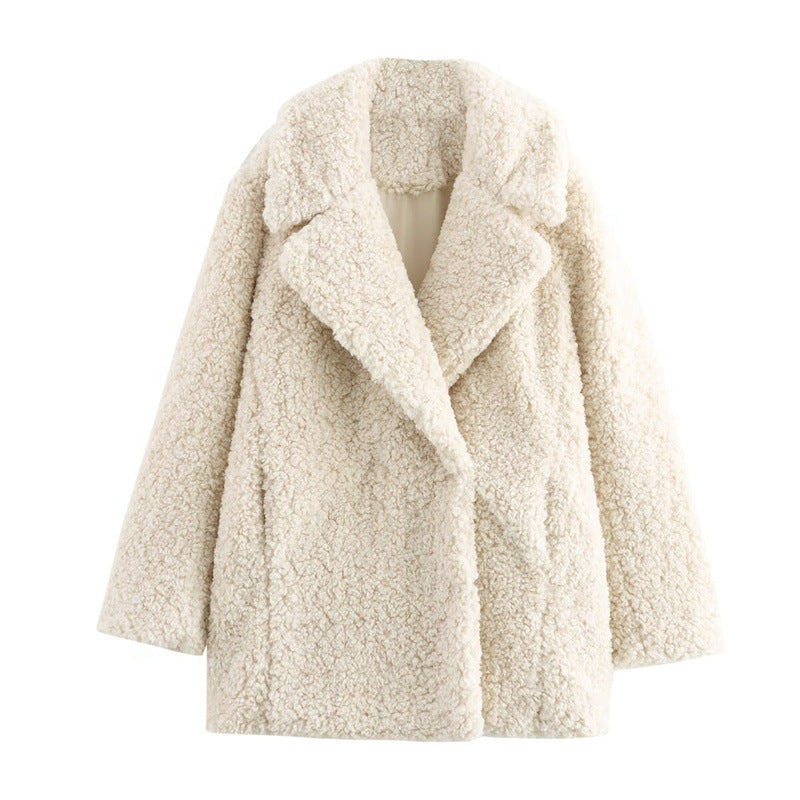 Abrigo teddy para mujer - Arwena