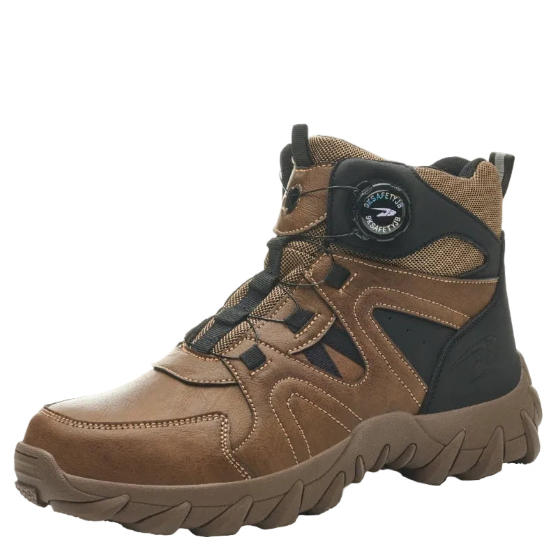 Botas outdoor para hombre con caña media y suela antideslizante - Arved