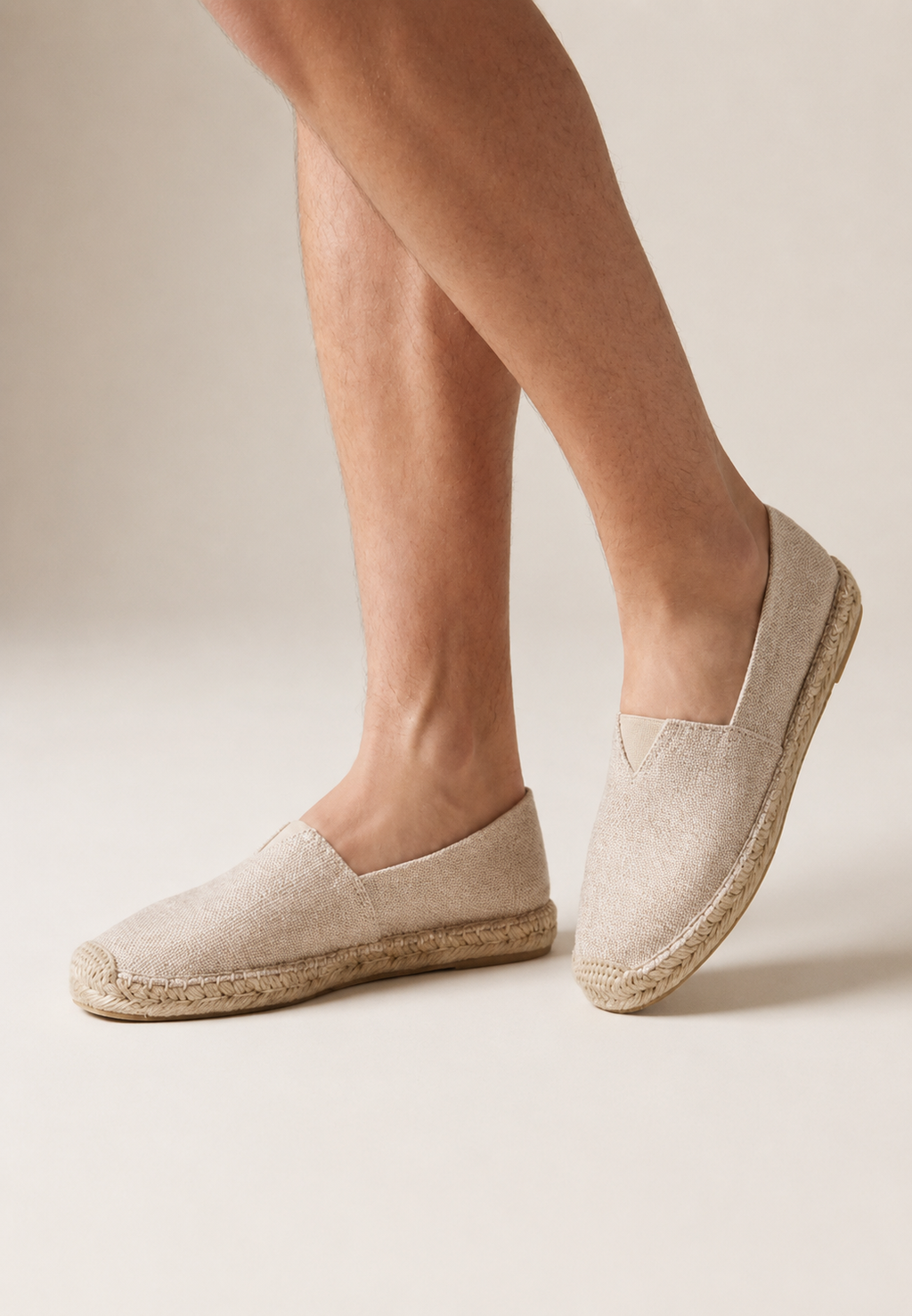Alpargata hombre slip-on yute suela trenzada - John