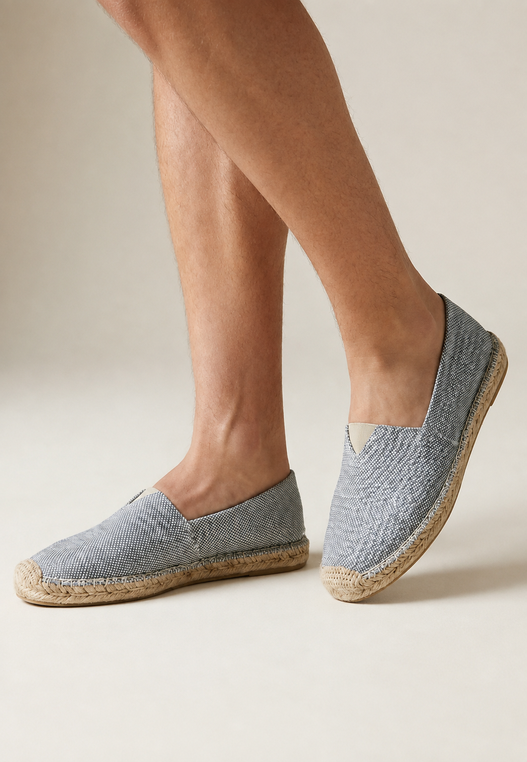 Alpargata hombre slip-on yute suela trenzada - John