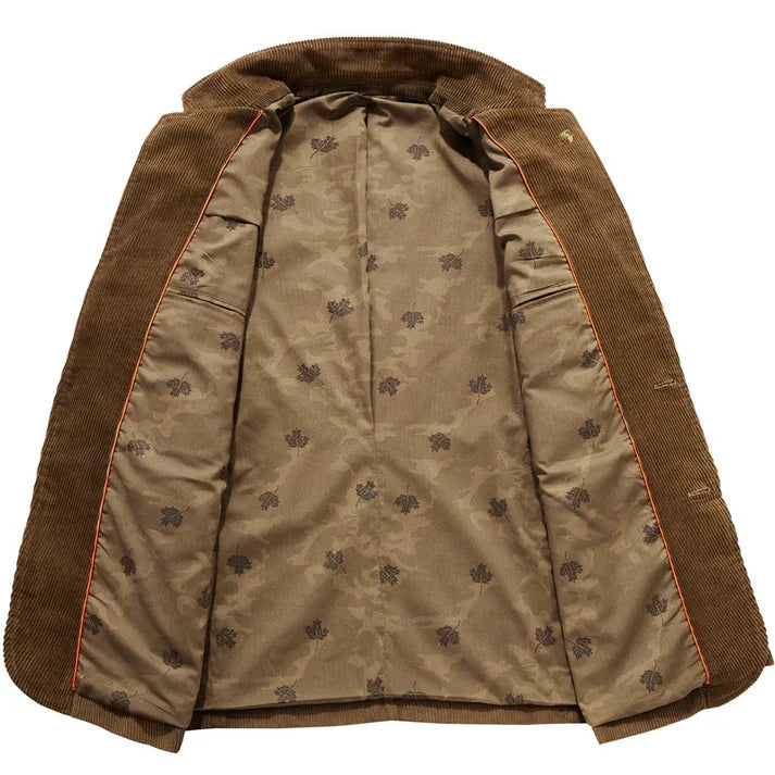 Blazer de pana con cierre de botones - Emmett