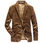 Blazer de pana con cierre de botones - Emmett
