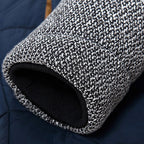 Chaqueta acolchada hombre otoño capucha forro borrego detalles contraste cálida - Alaric