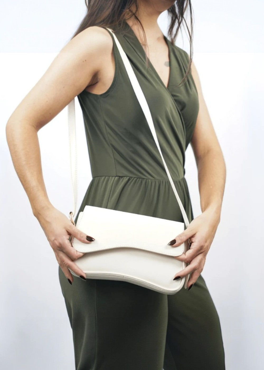 Bolso mujer tipo baguette minimalista - Aria