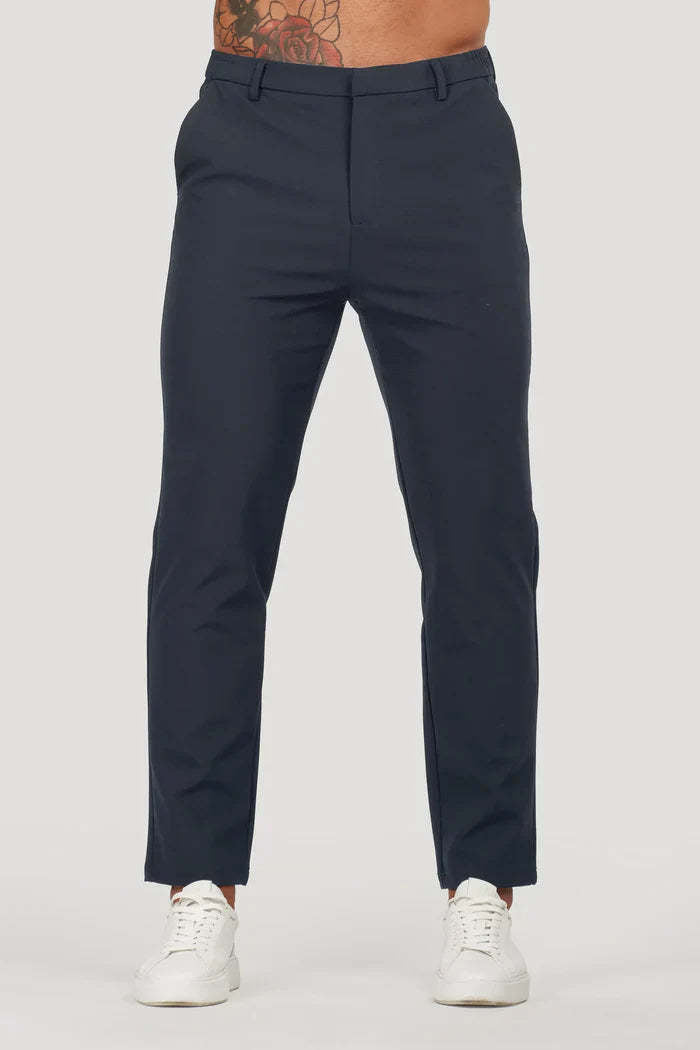 Pantalones rectos de traje para hombre - Jorund