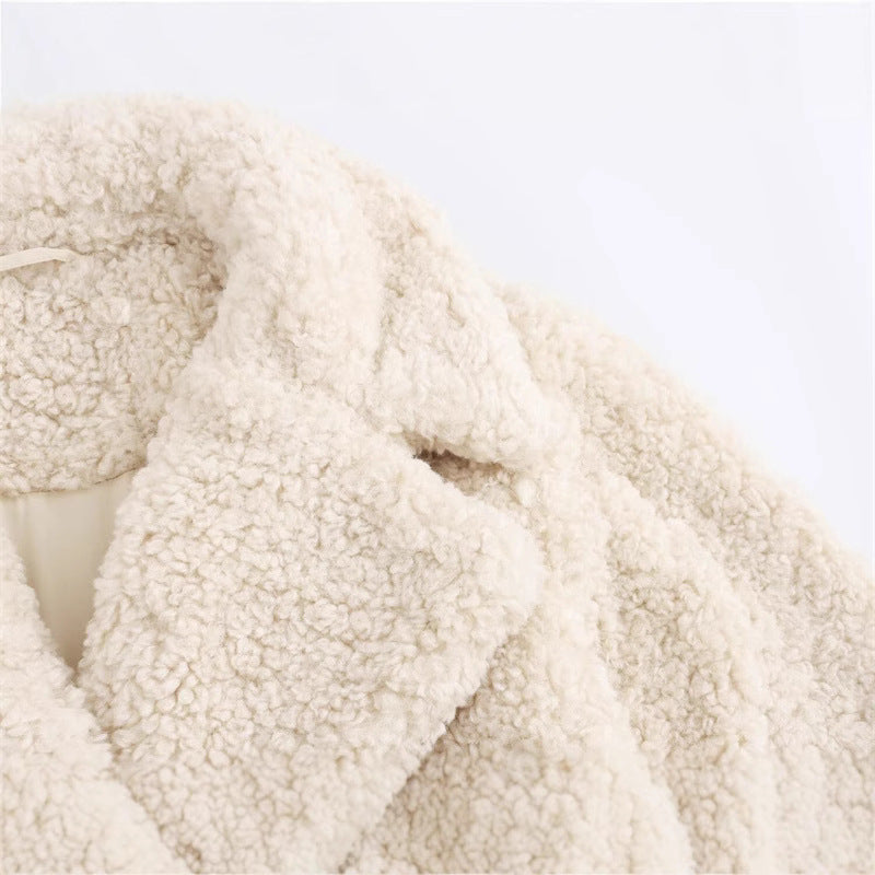 Abrigo teddy para mujer - Arwena