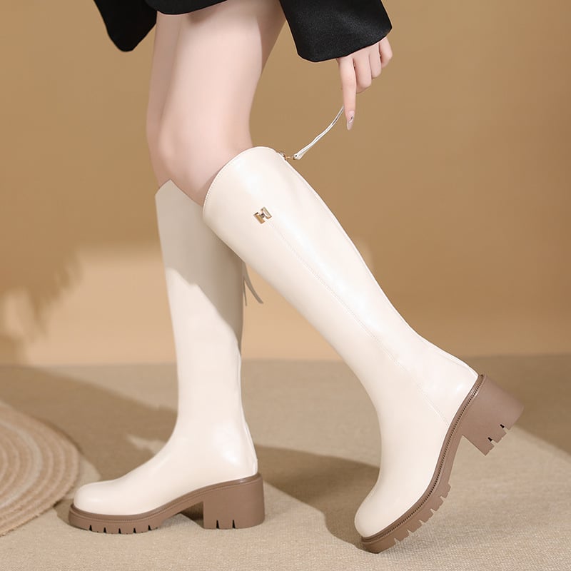 Botas altas para mujer robustas - Svetya
