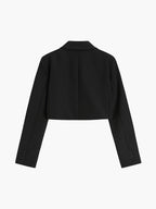 Blazer cropped de mujer estilo sastre - Selina