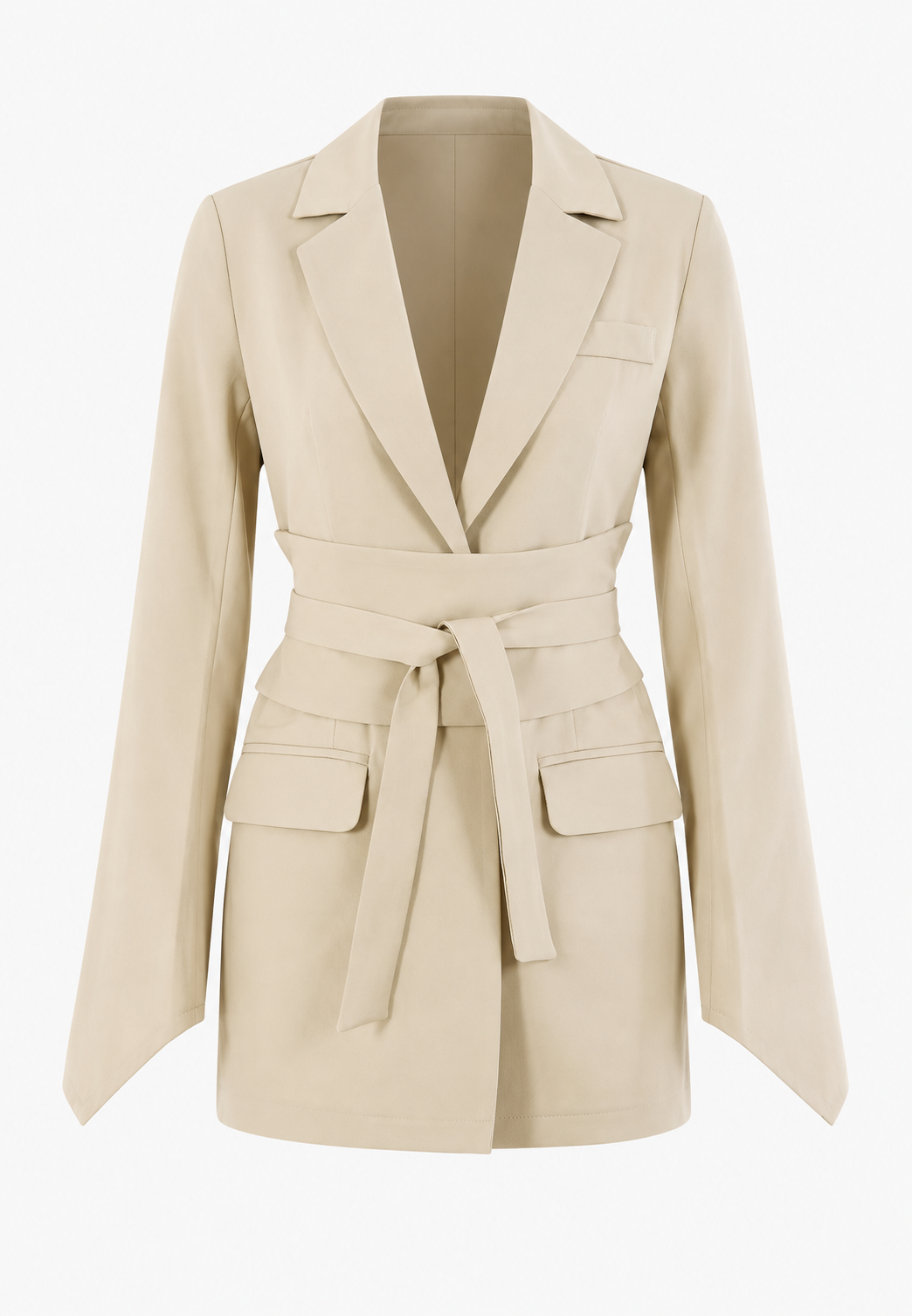 Blazer entallado para mujer con cinturón - Mila