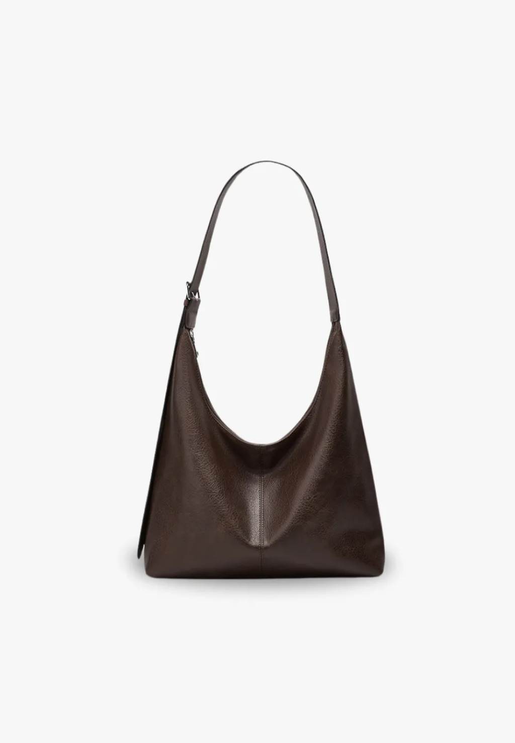 Bolso de hombro mujer efecto piel asas cortas