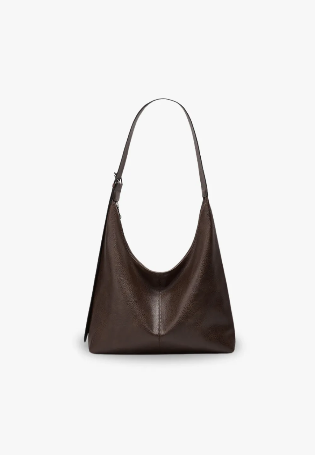 Bolso de hombro mujer efecto piel asas cortas