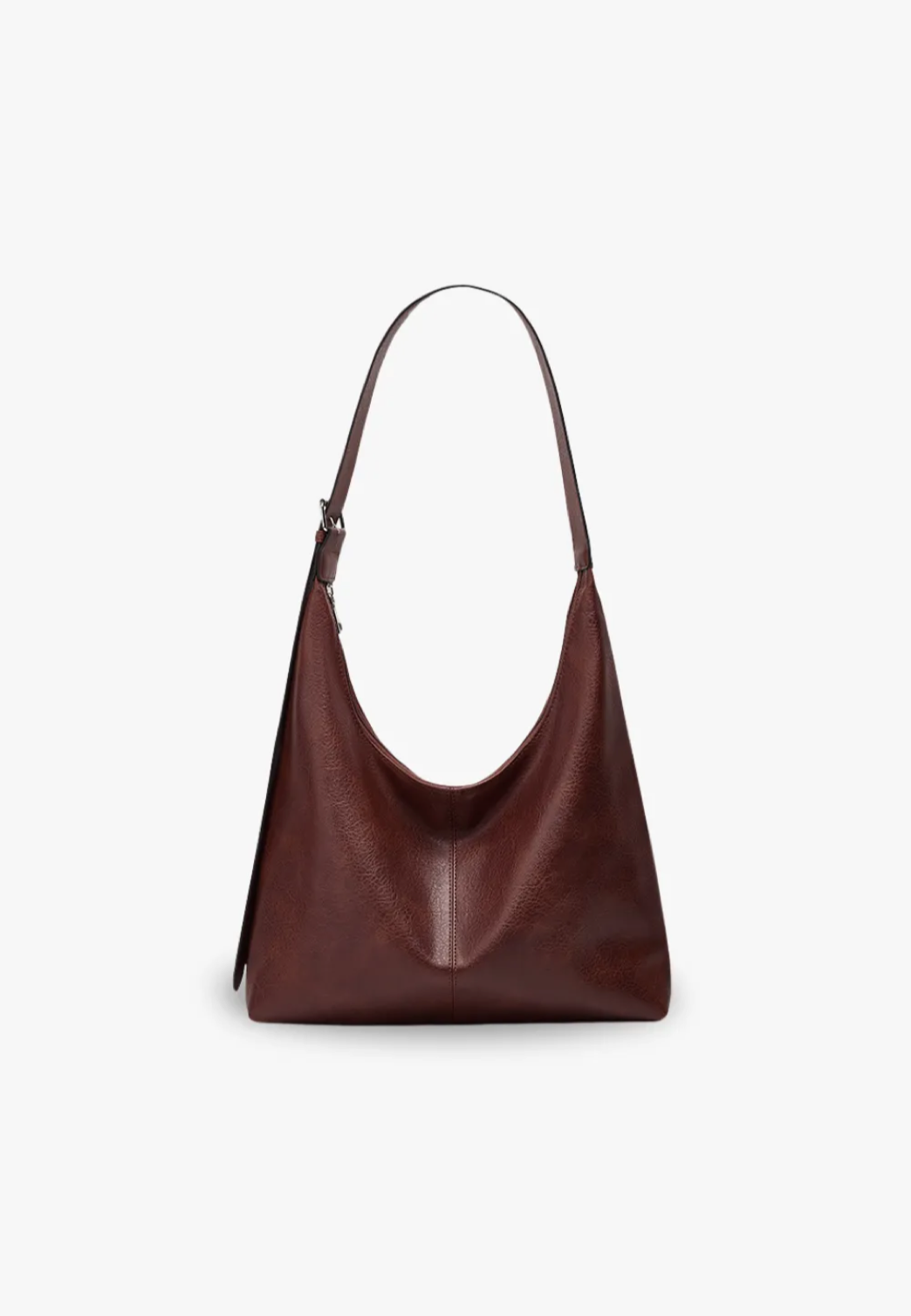 Bolso de hombro mujer efecto piel asas cortas