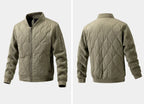Chaqueta invierno hombre cremallera aislamiento térmico impermeable resistente - Cole