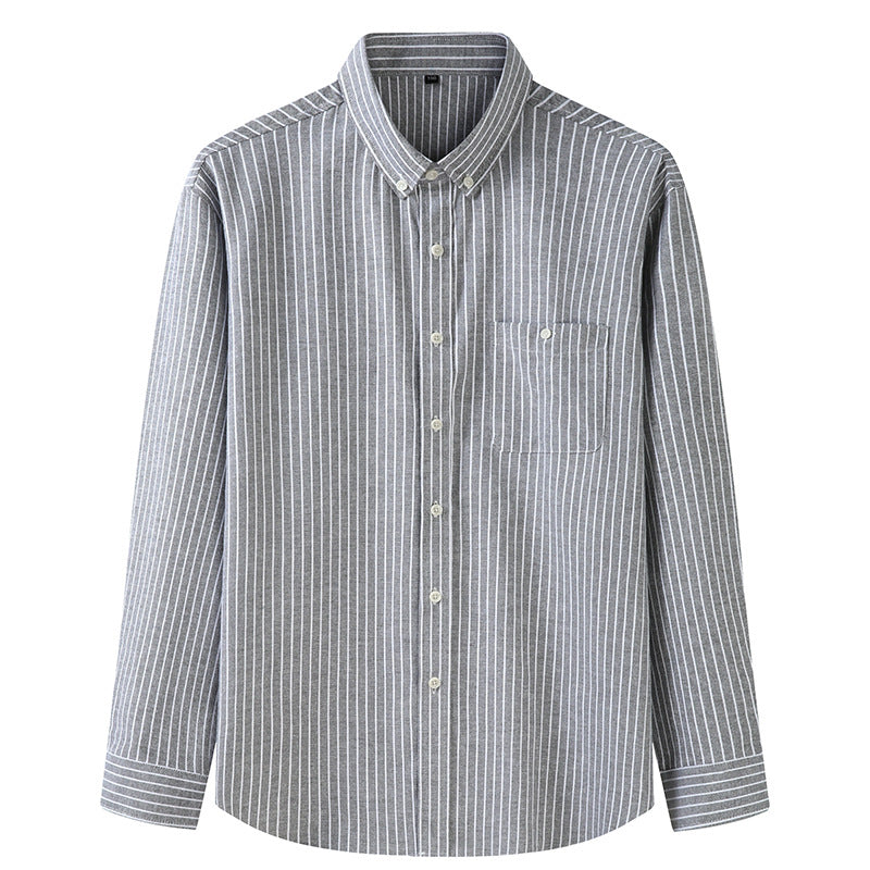 Camisa manga larga de rayas para hombre - Darel