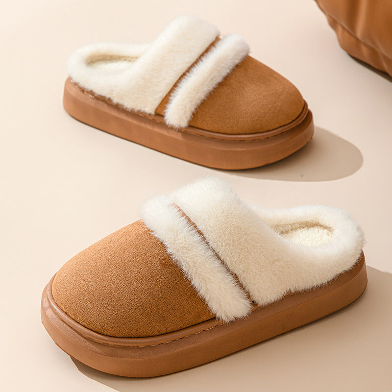 Pantuflas para mujer efecto ante con interior suave - Marlaine