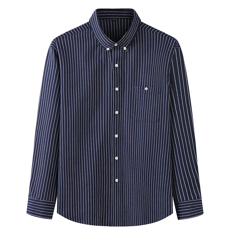 Camisa manga larga de rayas para hombre - Darel