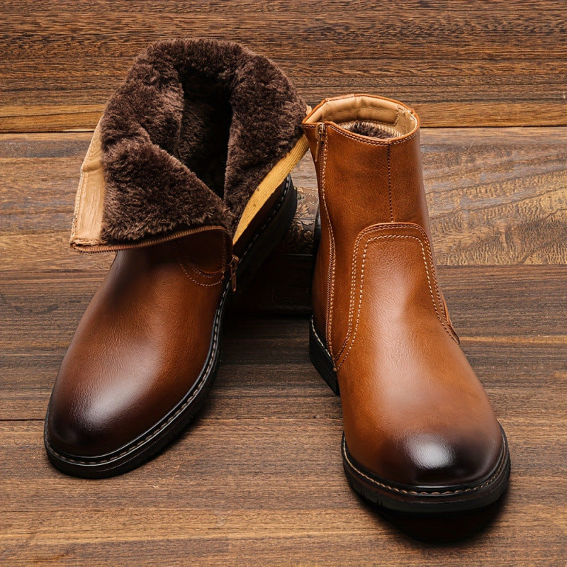 Botines para hombre efecto piel lisa - Renwick