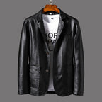 Chaqueta para hombre efecto piel lisa - Maël