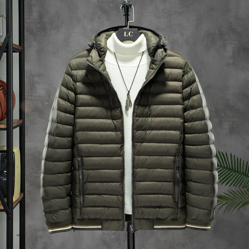 Chaqueta ligera para hombre con capucha - James