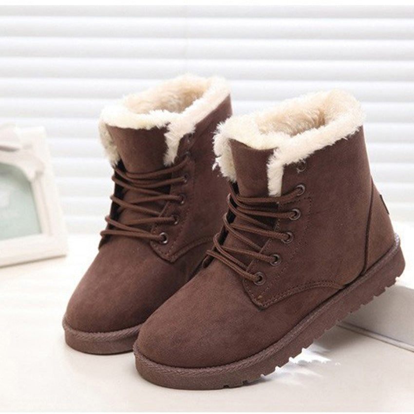Botines para mujer interior afelpado cálido - Arlena