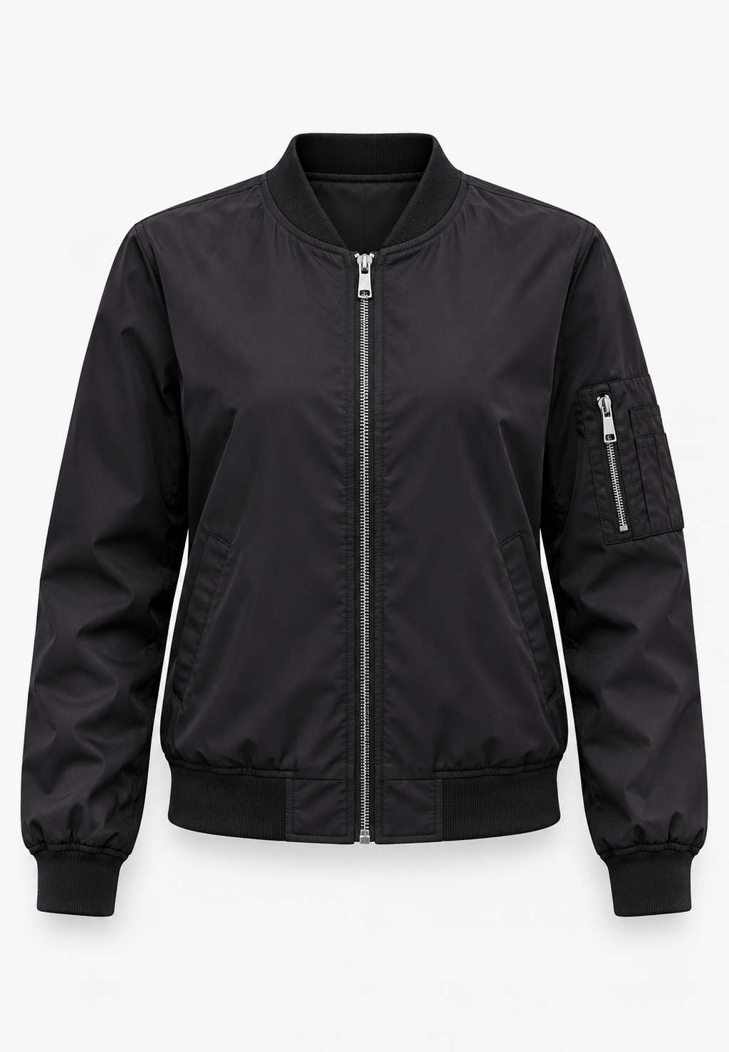 Cazadora bomber mujer estampado floral cremallera - Felicia