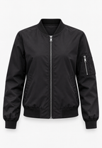 Cazadora bomber mujer estampado floral cremallera - Felicia