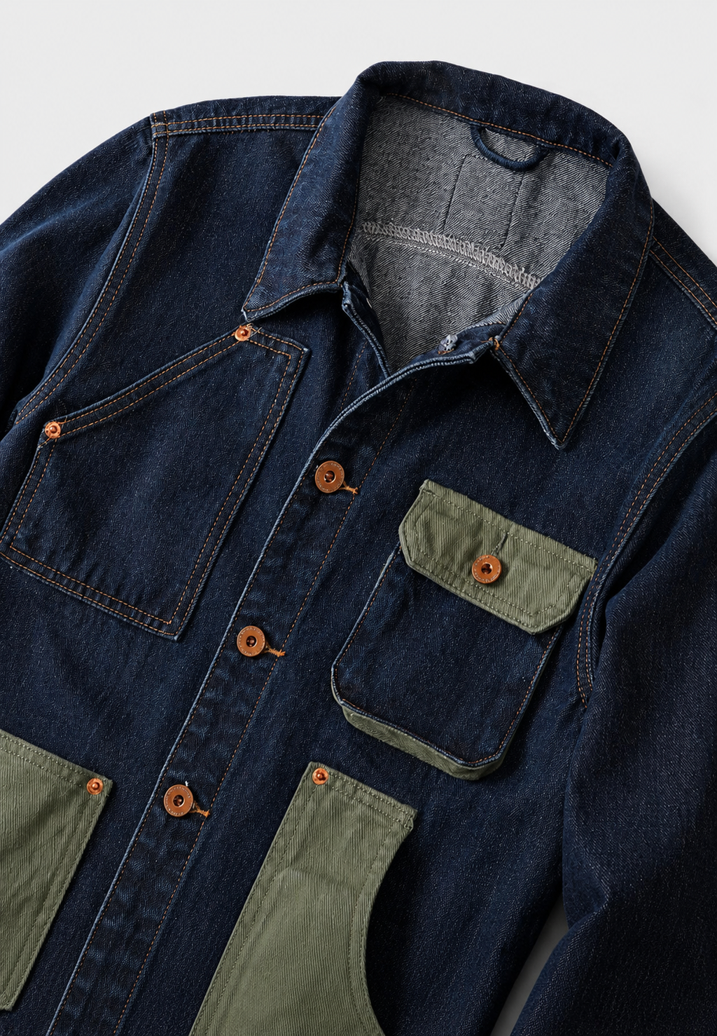 Chaqueta vaquera casual multibolsillos - Kilyan