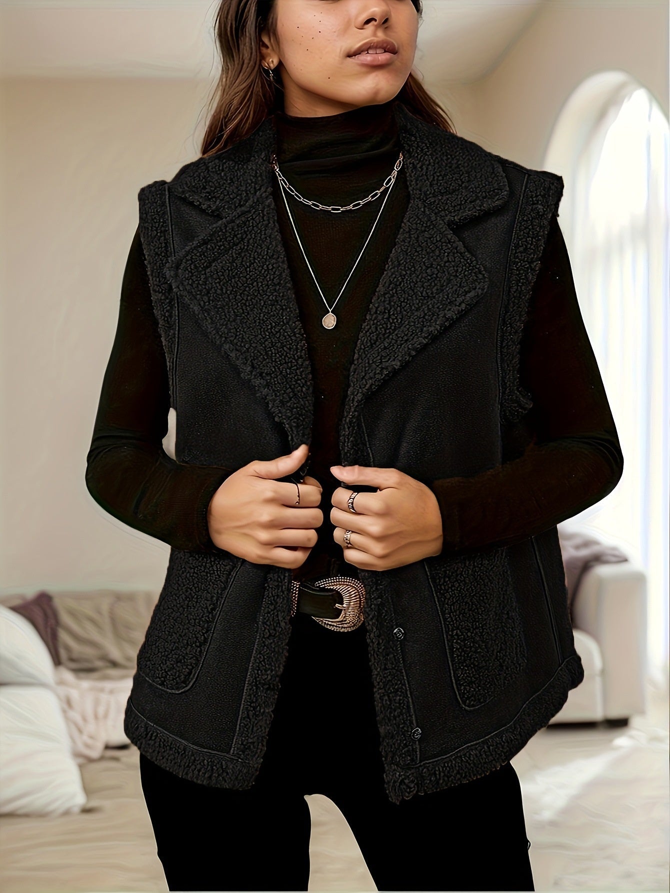 Chaleco vintage para mujer - Maesil