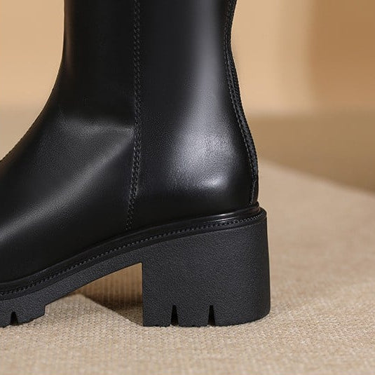 Botas altas para mujer robustas - Svetya
